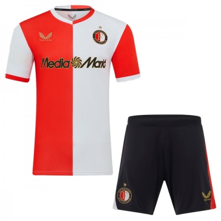 Feyenoord Rotterdam Barn Hjemmedrakt 2025-26 Kortermet Feyenoord Rotterdam Barn Hjemmedrakt 2025-26 Kortermet